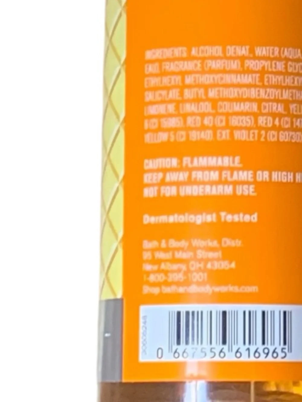 Bath Body Works Orange Vanilla Twist Fine Fragrance Mist 8oz Discontinued HTF